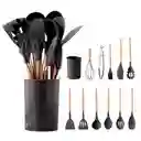 Juego De 12 Utensilios De Cocina De Silicona