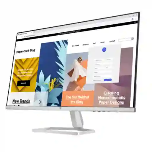 Monitor Hp Serie 5-527sf Fhd De 27" Plateado