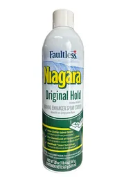 1x Niagara Almidon Spray Almidonar Faultless Americano Camisas Unifomes Preplanchado