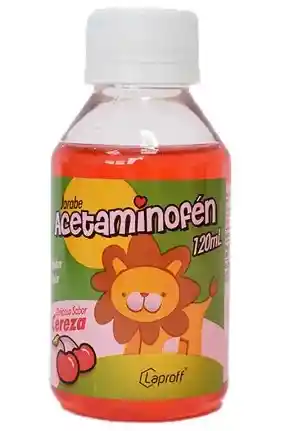Acetaminofen Jarabe 120 Ml Sabor Cereza