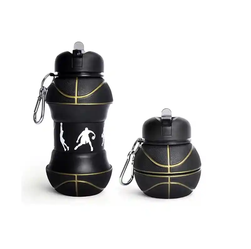 1 Botella Bolsa Plegable Flexible Líquidos Deportes Agua Gym - Baloncesto1