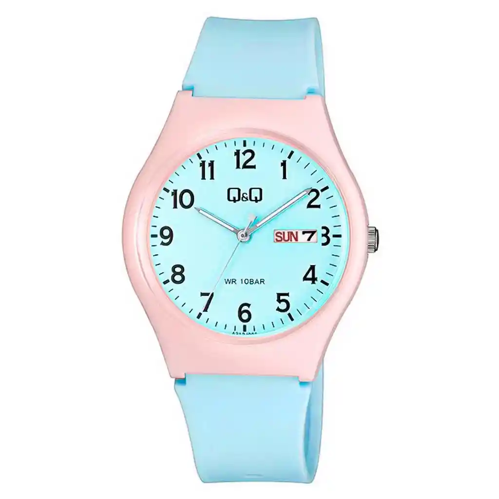 Reloj Qyq Deportivo Colores Pastel Impermeable + Estuche