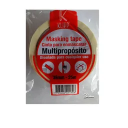 Cinta Enmascarar 36mmx40mts Klipp