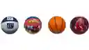 Mini Balón De Basquetbol Diseño De Colores Líneas Equipos