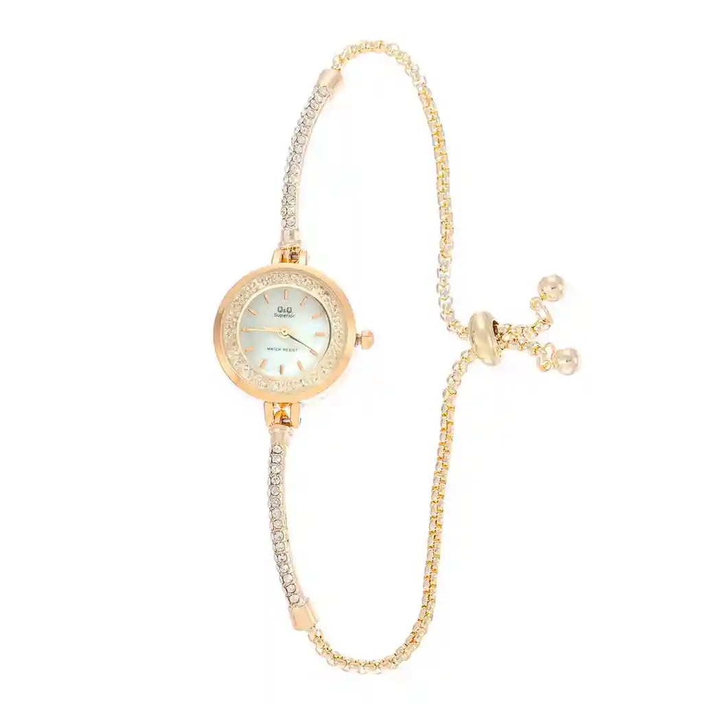 Reloj Qyq Murano Elegante Star Diamond Mujer +estuche