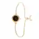 Reloj Qyq Murano Elegante Star Diamond Mujer +estuche