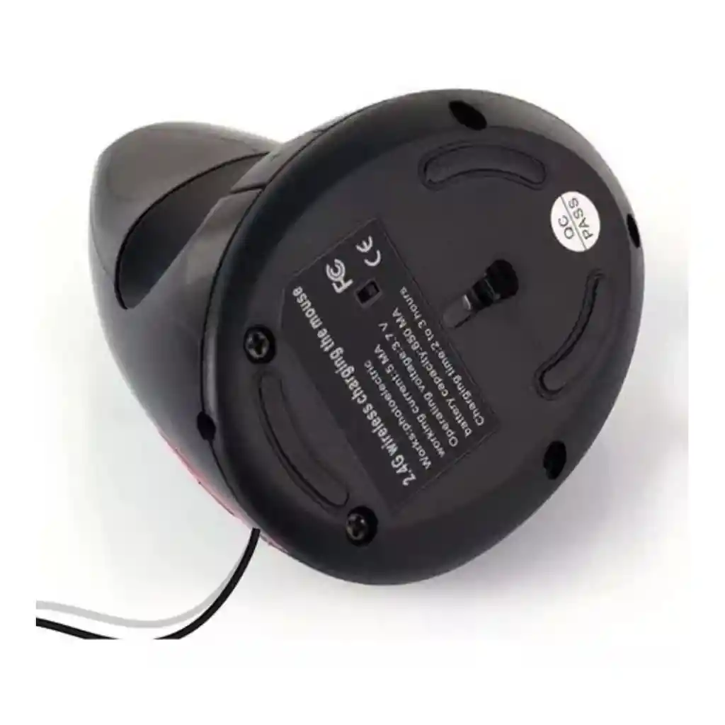 Mouse Vertical Ergonómico Oficina Usb 5 Botones Optico Cable