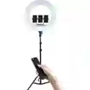 Aro De Luz Profesional Gigante 45cm 3 Soportes Trípode 2.10