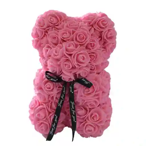 Oso De Flores En Foamy 30 Cm