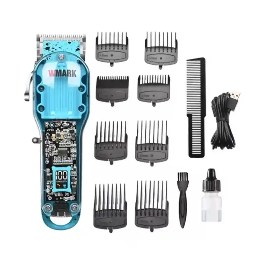 Maquina De Peluqueria Profesional Recargable Wmark Ng-412
