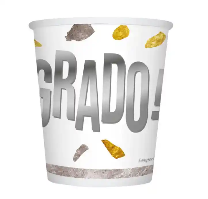 Vaso 9 Oz Grado X 8 Unidades Sempertex