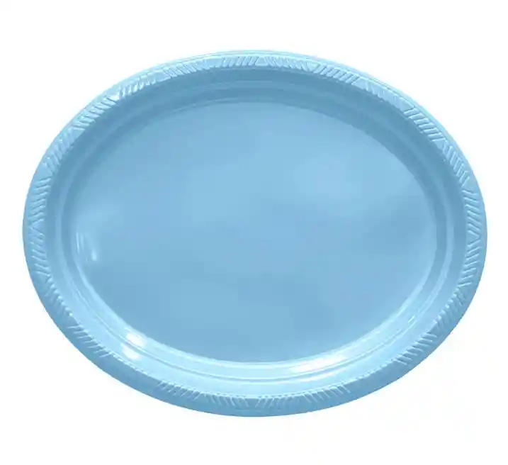 Bandeja Deluxe Oval Azul Pastel X 5 Unidades Sempertex