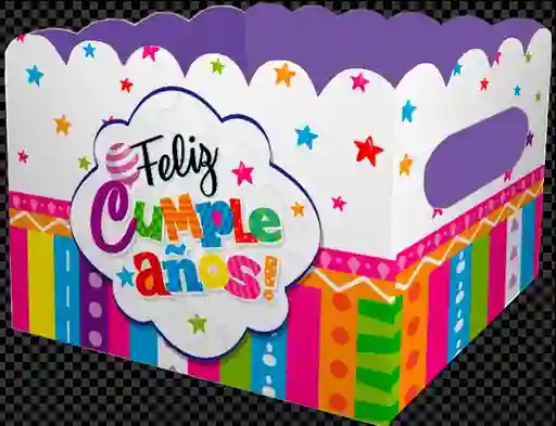 Caja Ancheta Grande Feliz Cumpleaños X 1 Unidad
