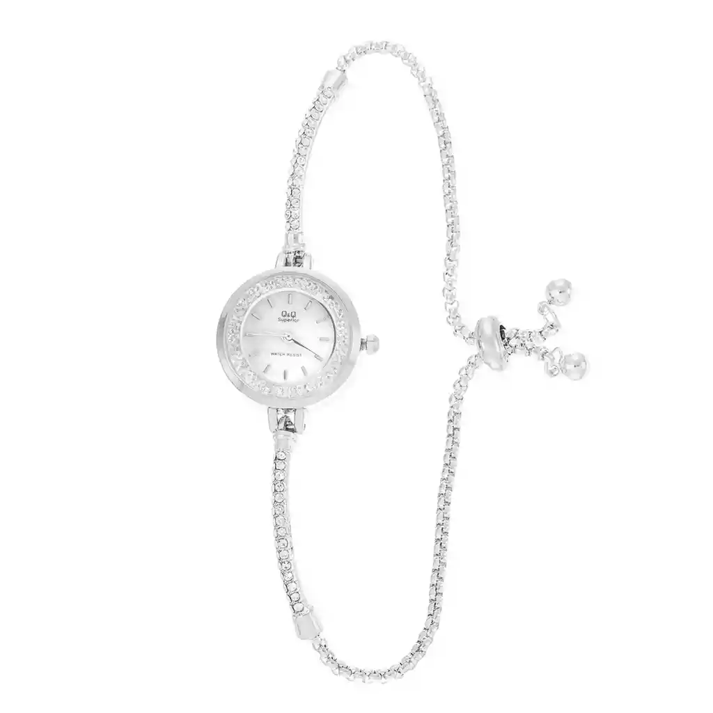 Reloj Qyq Murano Elegante Star Diamond Mujer +estuche