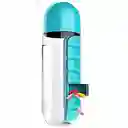 Botella De Agua Con Soporte Para Pastillas Medicamentos