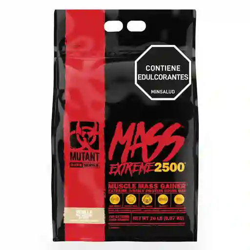 Mutant Mass Extreme 2500 X 20 Libras