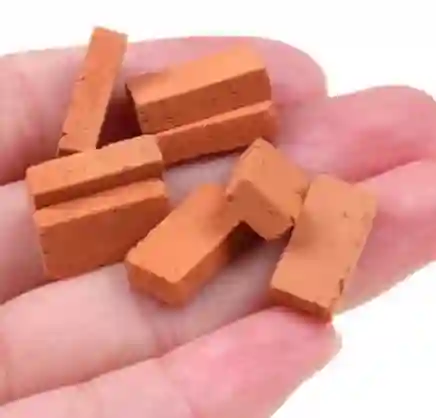 Ladrillo Maqueta Pequeño X 100und
