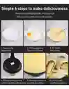 Maquina Eléctrica Crepes Sokany Antiadherente Multifunción