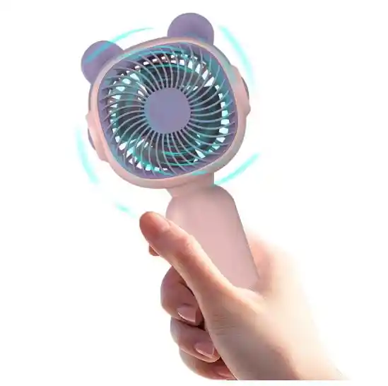 Ventilador De Mano Portatil Yase 2251a Rosado