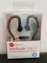 Audifonos Motorola Earbuds Sport Sh008 ( Negro Rojo )