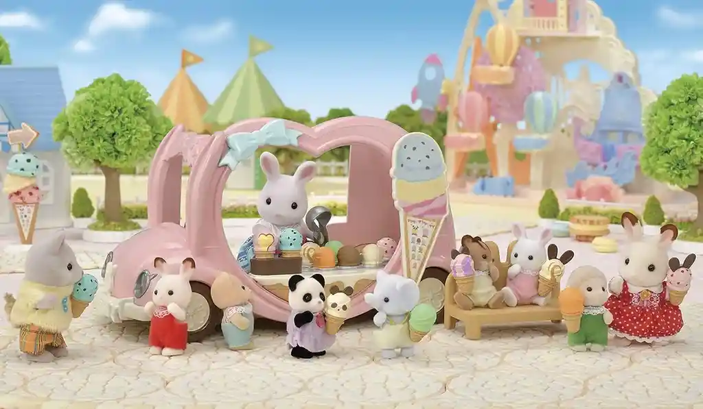 Calico Critters Furgoneta De Helados