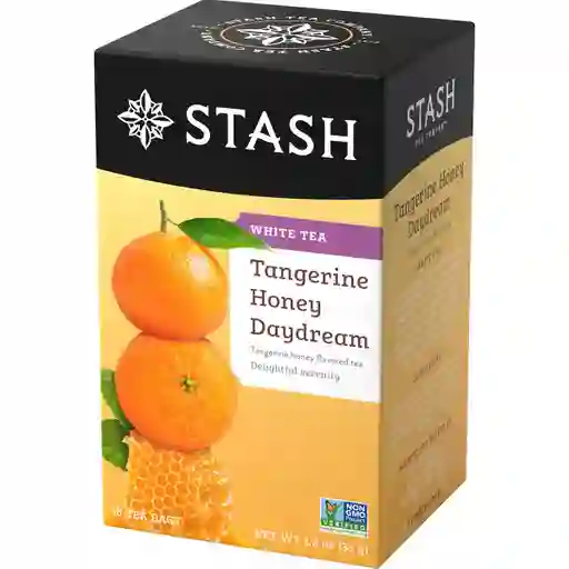 Te Stash White Tea Tangerine Honey Daydream, Té Blanco De Mandarina Miel – 18 Bolsitas 1.2 Oz (35 Gr)