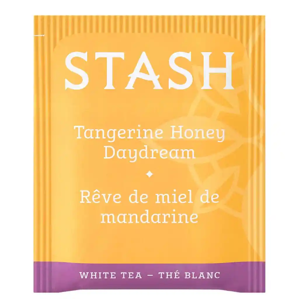 Te Stash White Tea Tangerine Honey Daydream, Té Blanco De Mandarina Miel – 18 Bolsitas 1.2 Oz (35 Gr)