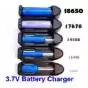 Cargador Para Baterias 18650,16340, 26650, 14500, 10440