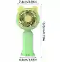 Ventilador De Mano Portatil Yase 2251a Verde
