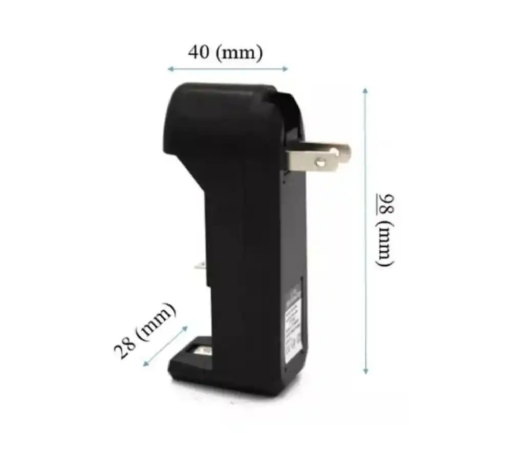 Cargador Para Baterias 18650,16340, 26650, 14500, 10440