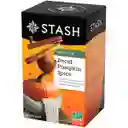 Te Stash Black Tea Decaf Pumpkin Spice, Descafeinado Con Especias De Calabaza - 18 Bolsitas 1.1 Oz (33 G)