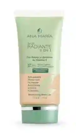 Ana Maria Base Radiante 6 En 1 Tono Medio Claro 50g