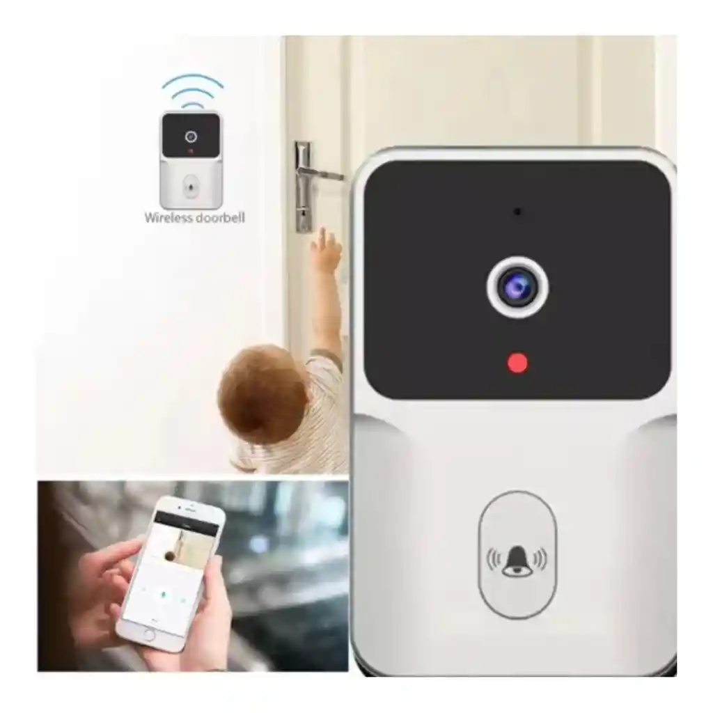 Timbre Inalambrico Con Camara Timbre Inteligente