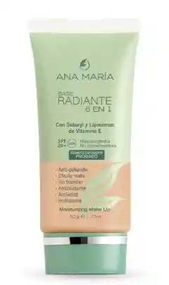 Ana Maria Base Radiante 6 En 1 Tono Medio 50g