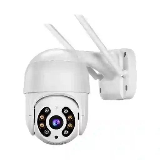 Cámara De Seguridad Domo Exterior Ip Wifi 360°