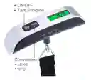 Bascula Balanza Digital Gynipot Gy-1522 Pesa Maleta Viaje, Portátil