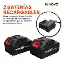 Taladro Percutor Inalambrico Mandril Metálico Doble Bateria 38v Pro Con Estuche