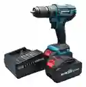 Taladro Percutor Inalambrico Mandril Metálico Doble Bateria 38v Pro Con Estuche