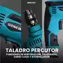 Set Taladro Pulidora Percutor Profesional 3 En Con Estuche Accesorios