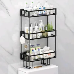 Estante Organizador De Baño Sobreponer Inodoro