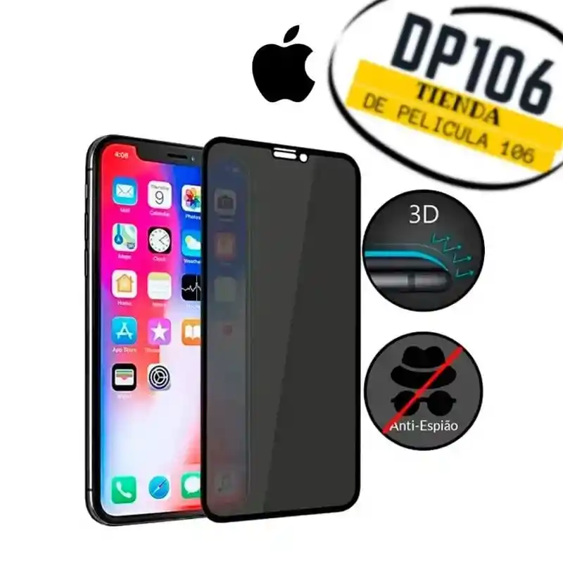 Iphone 15 Pro Vidrio Antiespia Templado