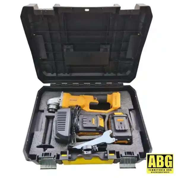 Pulidora Inalambrica 4.5 Pulgadas 2 Baterias 68v Profesional