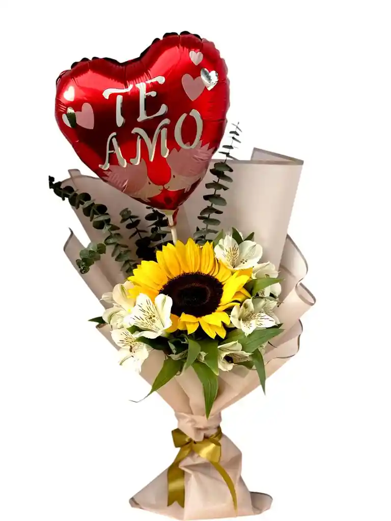 Girasol Y Globo