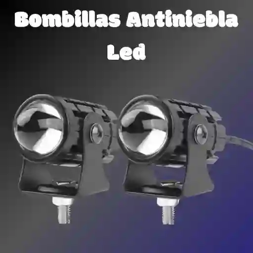 Bombillas Antiniebla Led Para Motocicleta Con Interruptor