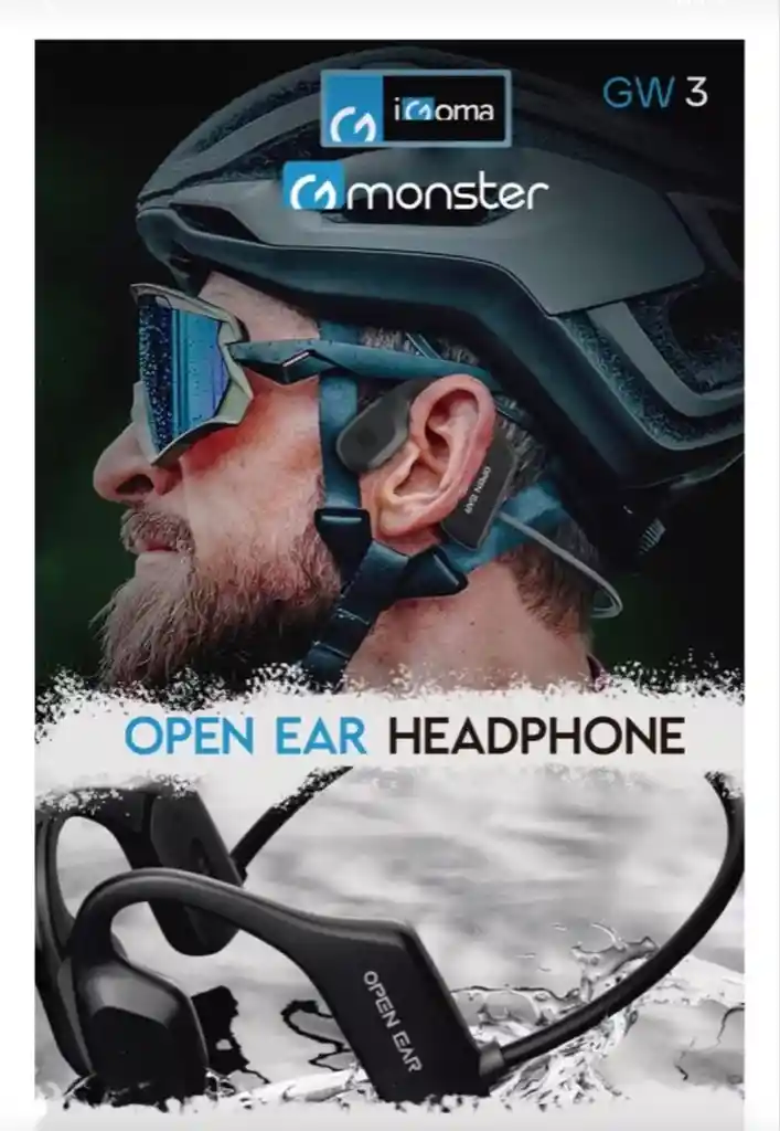 Open Ear Audífonos De Conduccion Osea Igoma