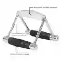 Accesorio Doble Agarre Polea Tipo V Gym Pro Espalda