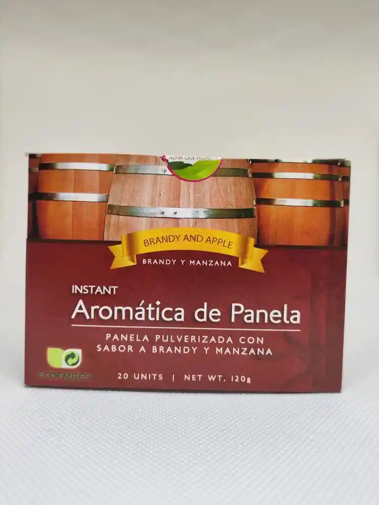 Infusión De Panela Sabor Brandy Y Manzana
