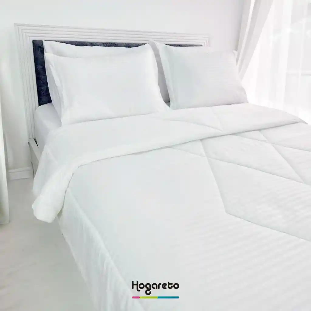 Edredón Cubrelecho Doble Faz Para Cama Doble (140x190 Cm)