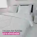 Edredón Cubrelecho Doble Faz Para Cama Doble (140x190 Cm)
