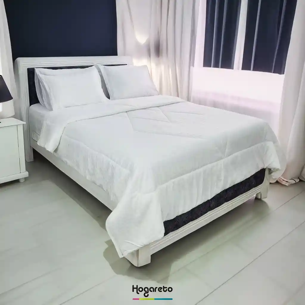 Edredón Cubrelecho Doble Faz Para Cama Doble (140x190 Cm)